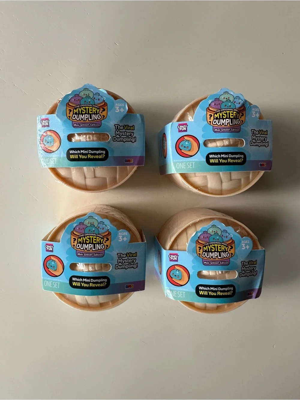 RMS Mystery Mini Dumplings - Glitter Edition (Set of 4)
